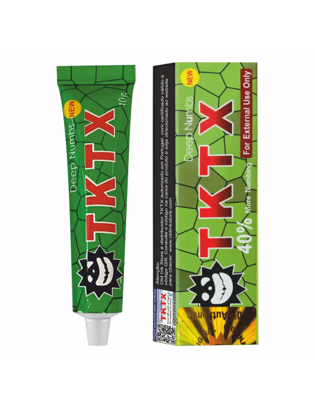 TKTX Crema anestésica 40% verde